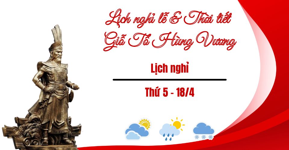 Dự báo thời tiết Giỗ Tổ Hùng Vương 2024 tăng nhiệt, nắng oi